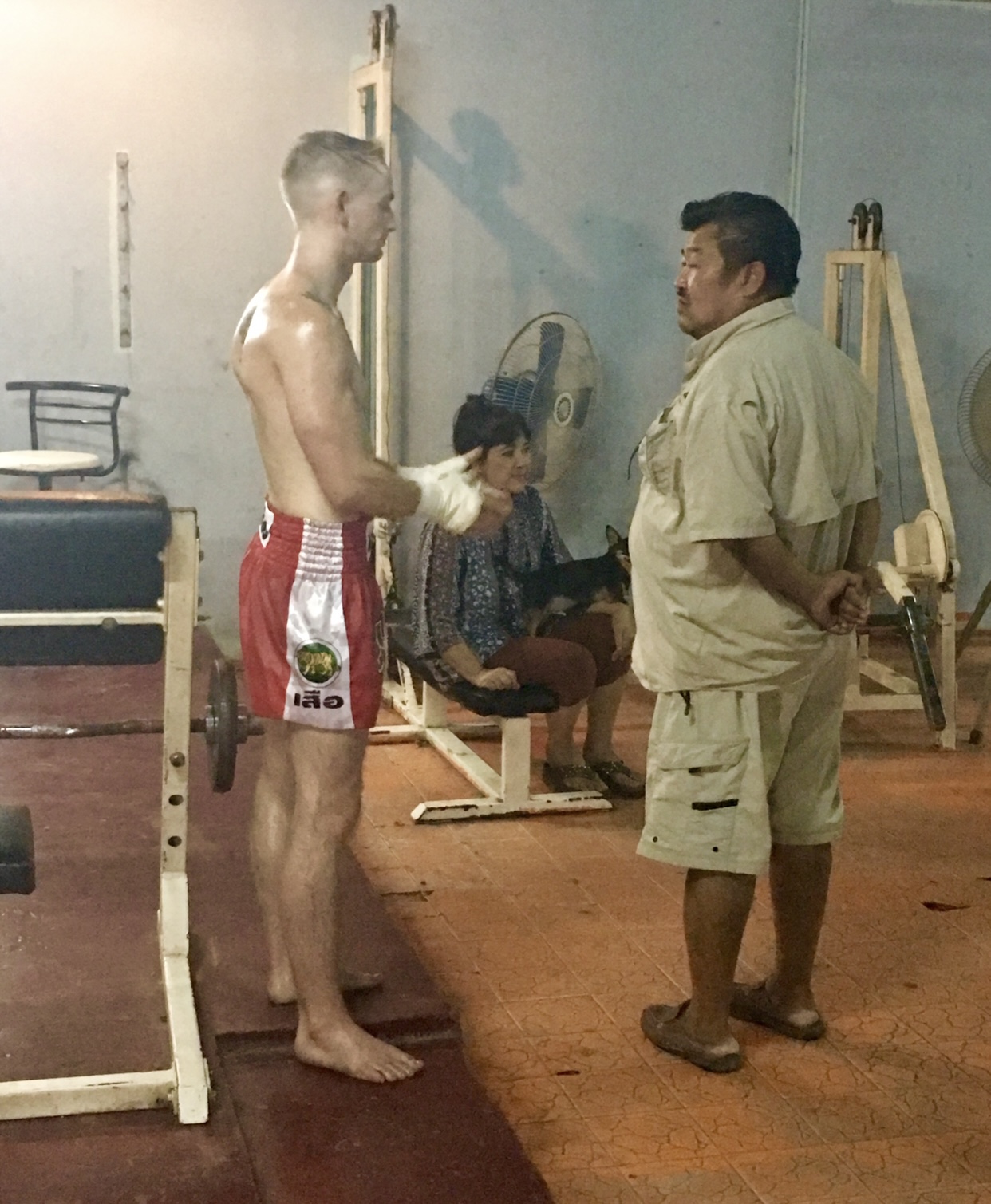 Training in Thailand under Master Toddy